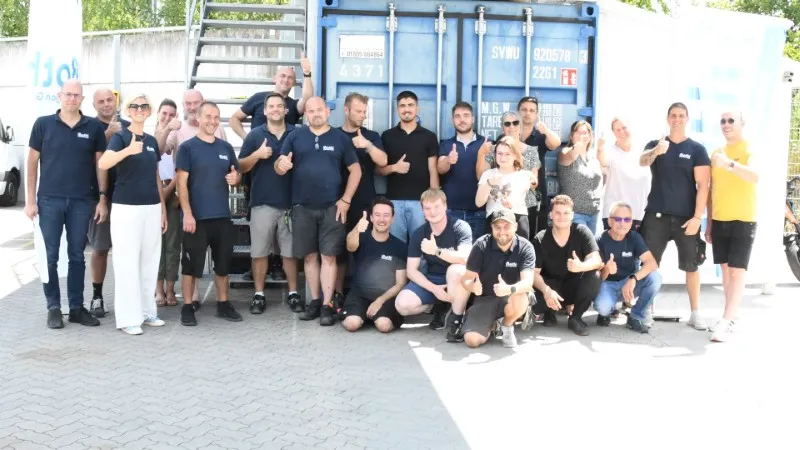Monteurteam der Roth Kältetechnik