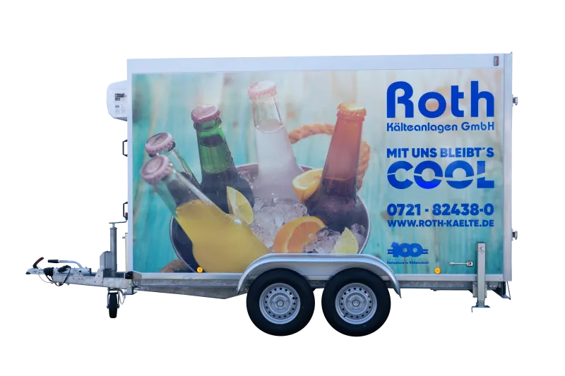 Bild eines Kühlanhängers